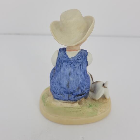 Vintage Set HOMCO Home Interiors Denim Days 1985 RETIRED - Picture 13 of 14